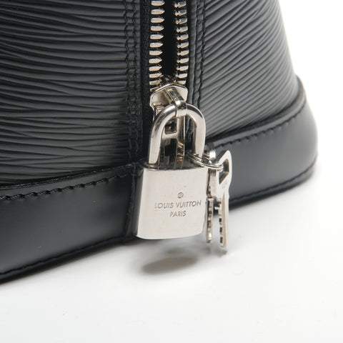 LOUIS VUITTON 2010 Epi Alma PM Handbag black WS26699