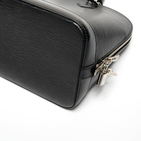 LOUIS VUITTON 2010 Epi Alma PM Handbag black WS26699