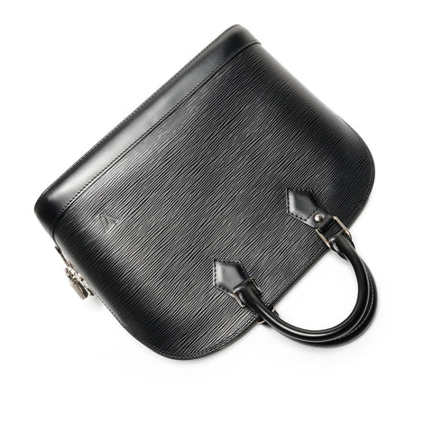 LOUIS VUITTON 2010 Epi Alma PM Handbag black WS26699