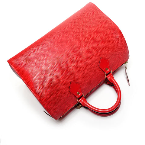 LOUIS VUITTON 1994 Epi Speedy 35 Boston bag Red WS26700