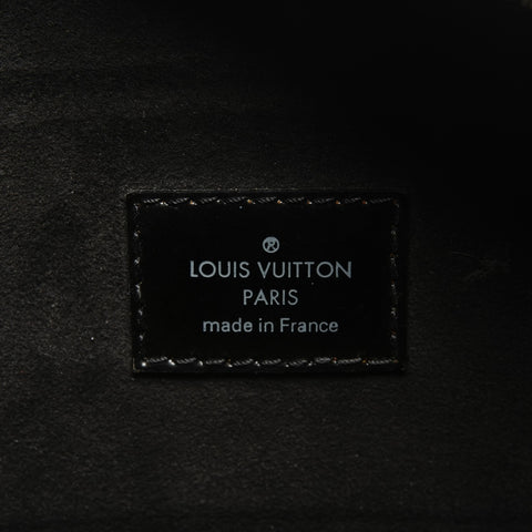 LOUIS VUITTON Patent Leather Epi Electric Pont Neuf Handbag black WS26701