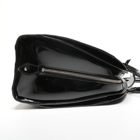 LOUIS VUITTON Patent Leather Epi Electric Pont Neuf Handbag black WS26701