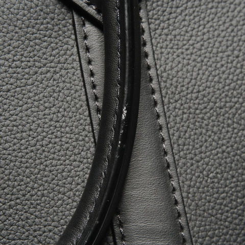 LOUIS VUITTON LV Aerogram Takeoff Leather Briefcase M59159 Business Bag Handbag black WS26703