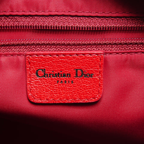 Christian Dior Trotter Rasta Coated Canvas Shoulder Bag Brown WS26706