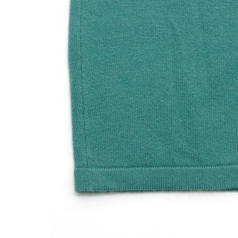 Chanel Turnlock Cashmere Mini Größe 38 2010 Kleid Cashmere Green WS2670