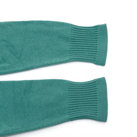 CHANEL turnlock cashmere mini size 38 2010 dress cashmere green WS2670