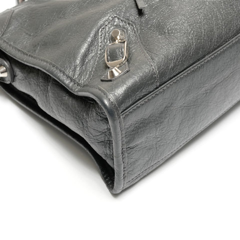 BALENCIAGA 2way Classic City S Shoulder Bag gray WS26715