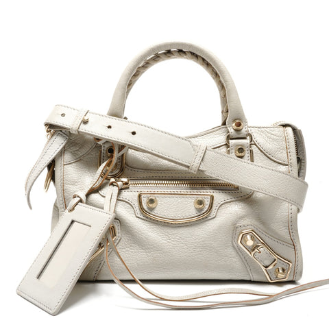 BALENCIAGA 2way Classic City Mini Handbag gray WS26716