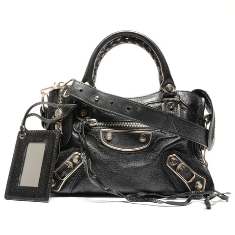 BALENCIAGA 2way Classic City Mini Handbag black WS26722
