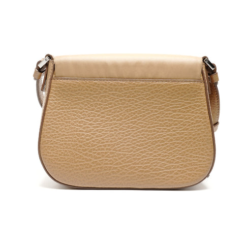 Maison Margiela Leather 5AC Nylon and Leather Mini Camera Bag Shoulder Bag Brown WS26724