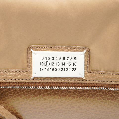 Maison Margiela Leather 5AC Nylon and Leather Mini Camera Bag Shoulder Bag Brown WS26724