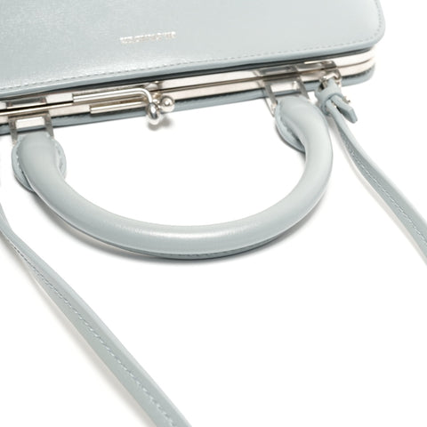 JIL SANDER Leather GOJI MINI 2-way bag Shoulder Bag gray WS26725