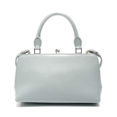 JIL SANDER Leather GOJI MINI 2-way bag Shoulder Bag gray WS26725