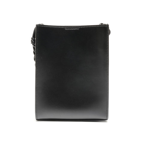 JIL SANDER Tangle 皮革小号单肩包 黑色 WS26726
