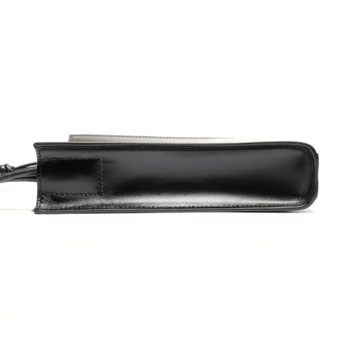 JIL SANDER Tangle 皮革小号单肩包 黑色 WS26726