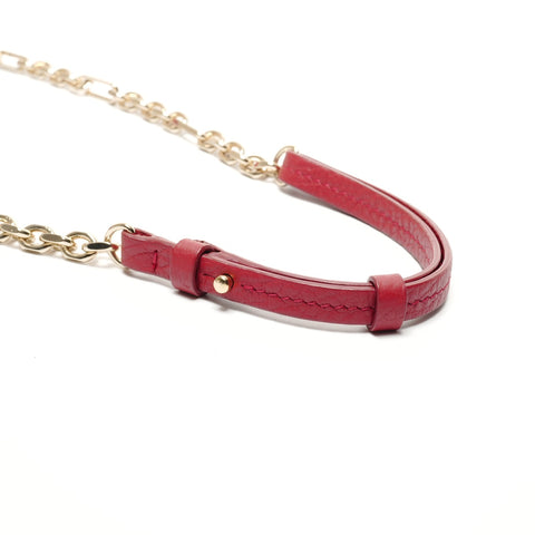 Maison Margiela Leather 5AC 2-way Small Shoulder Bag Red WS26728