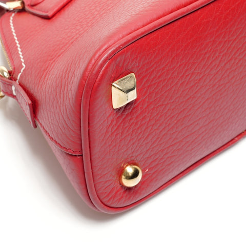 Maison Margiela Leather 5AC 2-way Small Shoulder Bag Red WS26728