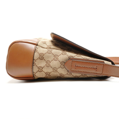 GUCCI GG canvas Shoulder Bag Brown WS26732