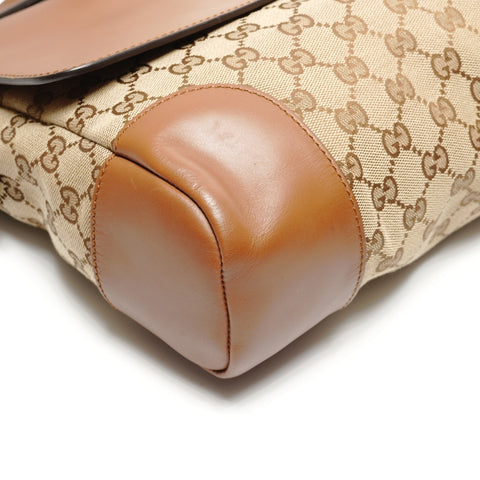 GUCCI GG canvas Shoulder Bag Brown WS26732