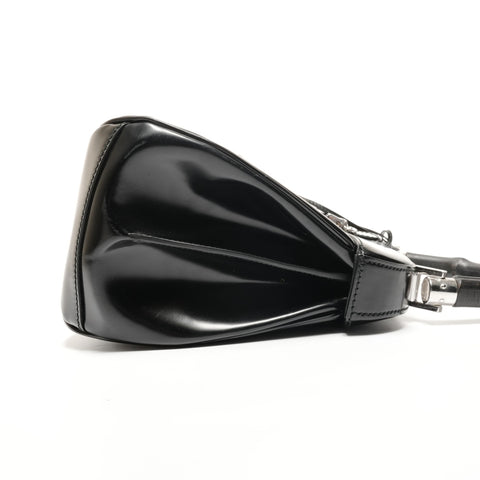 GUCCI Lady Rock Bamboo Handbag black WS26733