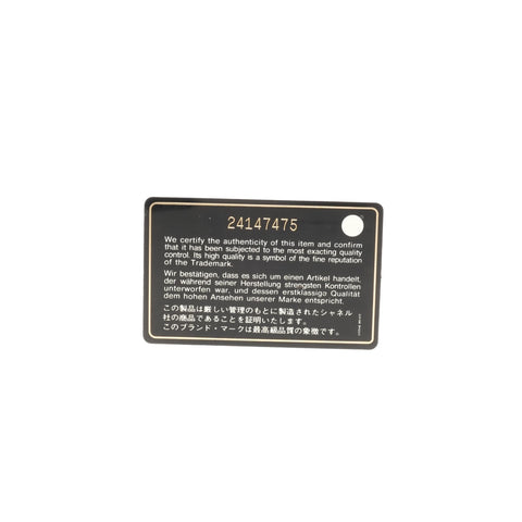 CHANEL No. 24 2017-2018 Half Coco Caviar Chain Shoulder Shoulder Bag black WS26734