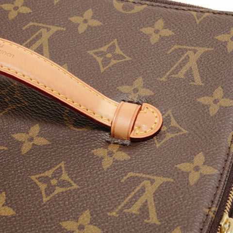 LOUIS VUITTON 2019 Monogram Nice Truth Bijou Handbag Brown WS26736