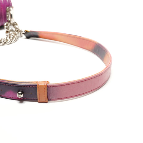 CHANEL 20s 2014-2015 Boy Chanel Flower Power Lambskin Shoulder Bag multicolor WS26737