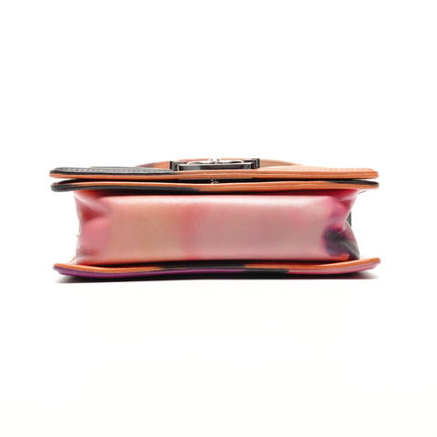 CHANEL 20s 2014-2015 Boy Chanel Flower Power Lambskin Shoulder Bag multicolor WS26737