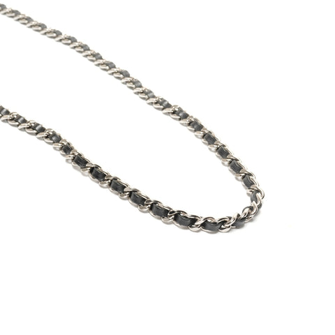 CHANEL No. 18 2013-2014 Cambon Line Chain Wallet Shoulder Bag black WS26738