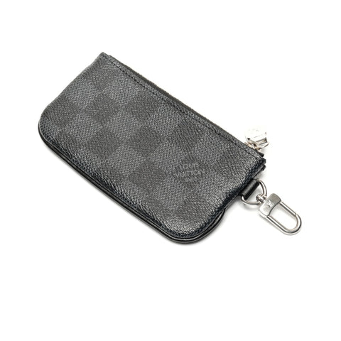 LOUIS VUITTON Damier Trio Messenger Bag Shoulder Bag black WS26743