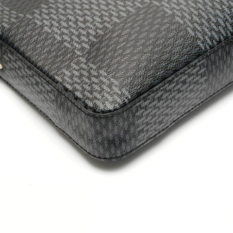 LOUIS VUITTON Damier Trio Messenger Bag Shoulder Bag black WS26743