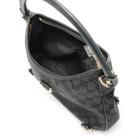 GUCCI GG Canvas Abbey Umhängetasche schwarz WS26745