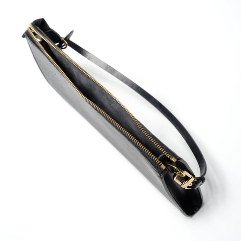 LOUIS VUITTON 2004 Epi Accessoires Pochette Umhängetasche schwarz WS26749