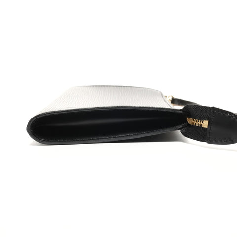 LOUIS VUITTON 2004 Epi Accessoires Pochette Umhängetasche schwarz WS26749