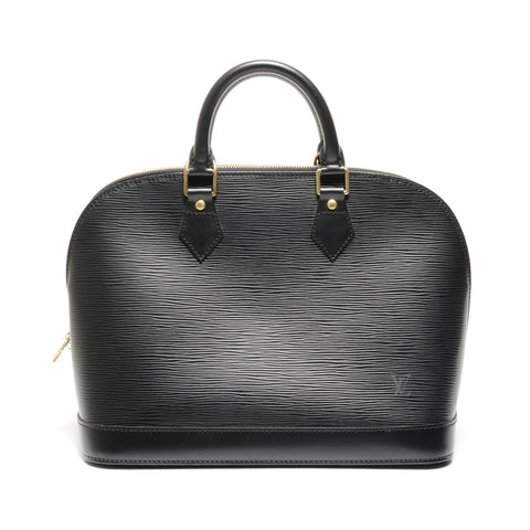LOUIS VUITTON 2005 Epi Alma PM Handbag black WS26751