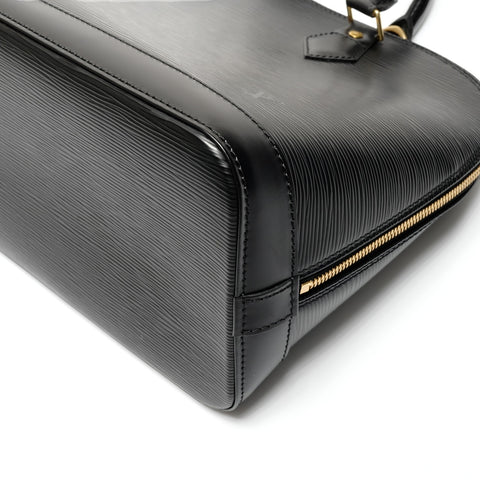 LOUIS VUITTON 2005 Epi Alma PM Handbag black WS26751