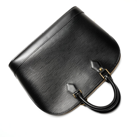 LOUIS VUITTON 2005 Epi Alma PM Handbag black WS26751
