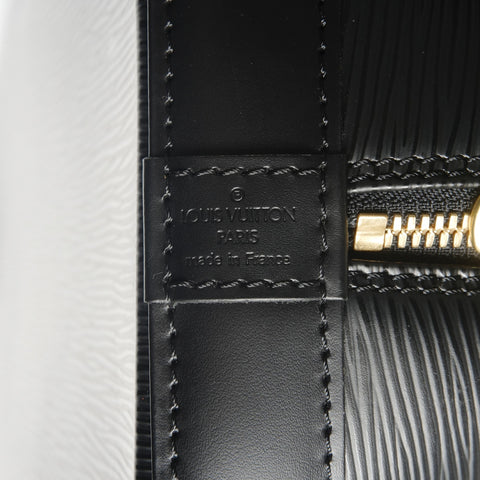 LOUIS VUITTON 2005 Epi Alma PM Handbag black WS26751