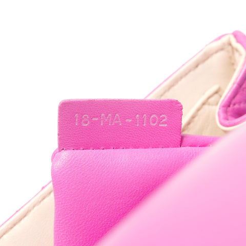 Christian Dior New Rock Cannage Flap Chain Shoulder Bag pink WS26752