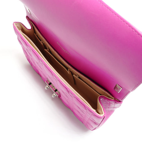 Christian Dior New Rock Cannage Flap Chain Shoulder Bag pink WS26752