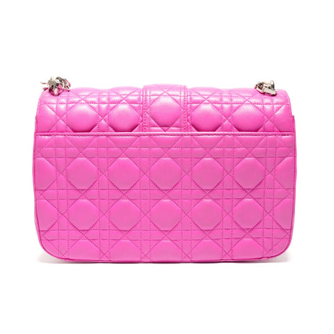 Christian Dior New Rock Cannage Flap Chain Shoulder Bag pink WS26752