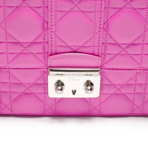 Christian Dior New Rock Cannage Flap Chain Shoulder Bag pink WS26752