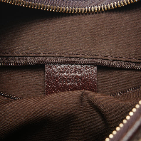 GUCCI Abby GG Canvas Hobo One Belt Shoulder Bag beige WS26753