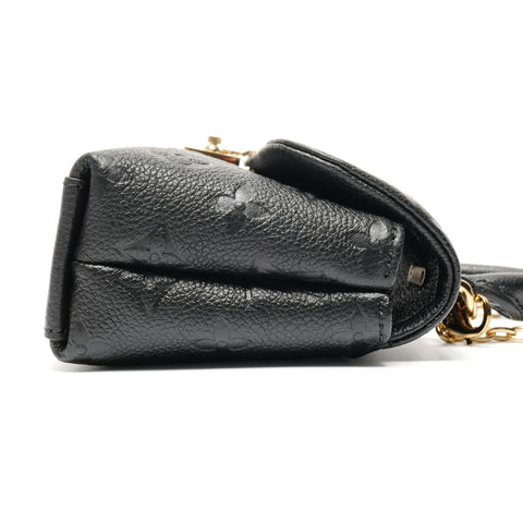 LOUIS VUITTON Empreinte Nano Madeleine Handbag black WS26755