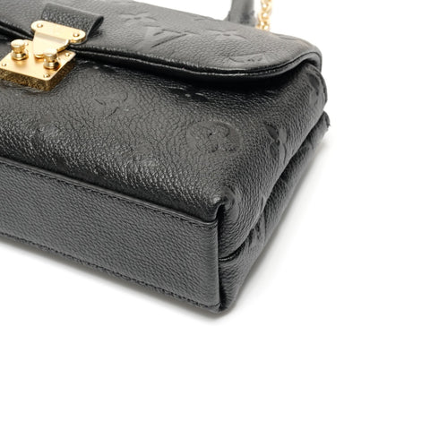 LOUIS VUITTON Empreinte Nano Madeleine Handbag black WS26755
