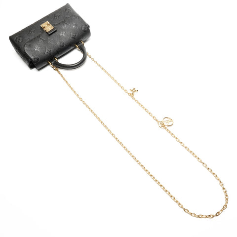 LOUIS VUITTON Empreinte Nano Madeleine Handbag black WS26755