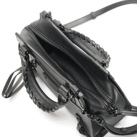BOTTEGAVENETA Mini Neo City Leather 2way Handbag black WS26756