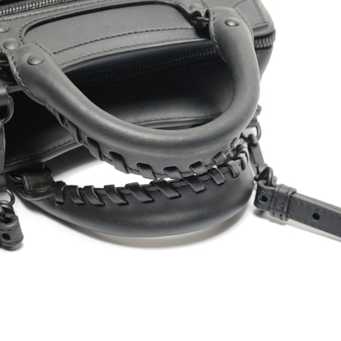 BOTTEGAVENETA Mini Neo City Leather 2way Handbag black WS26756