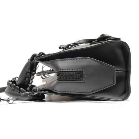 BOTTEGAVENETA Mini Neo City Leather 2way Handbag black WS26756
