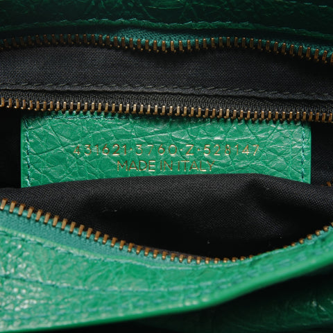 BALENCIAGA Classic The City S 2way Handbag green WS26761